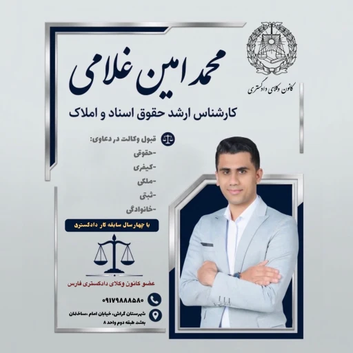 تصویر محمد امین غلامی